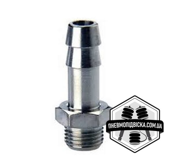 Фітинг прямий перехід під трубку CAMOZZI 2601 з зовнішнім різбленням