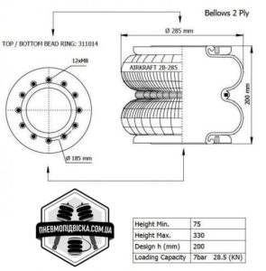 пневмобалон 2б285