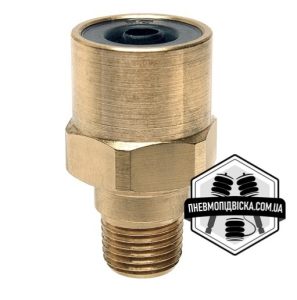 Фітинг прямий із зовнішнім метричним різьбленням CAMOZZI 9510