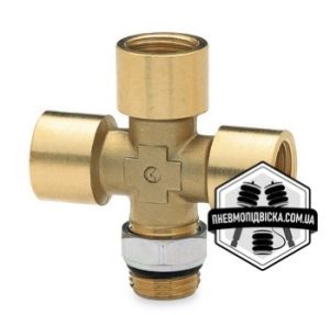 Фітинг трійник з метричним різьбленням CAMOZZI D2032