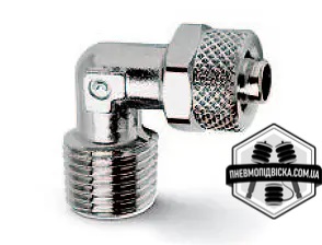 штуцер угловой с наружной резьбой 1500