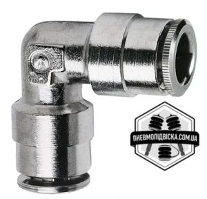 Фітинг цанговий кутовий з’єднувач CAMOZZI 6550