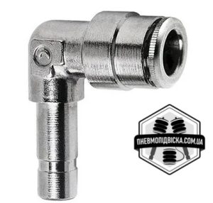 Фітинг цанговий кутовий перехідник CAMOZZI 6555