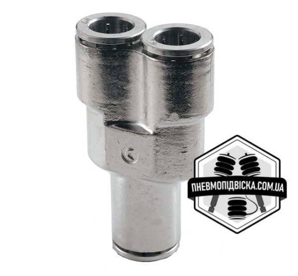 Фітинг цанговий трійник з’єднувач CAMOZZI 6560