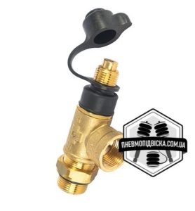 Фітинг перехідник з метричним різьбленням CAMOZZI V604