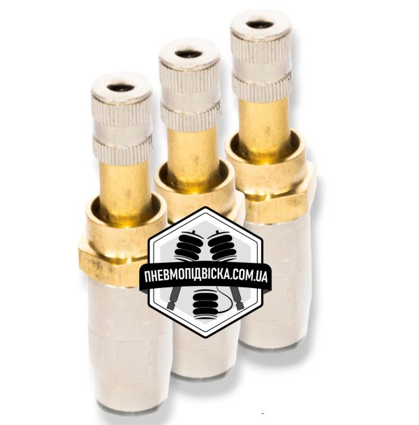 Фітінг-перехідник на ніпель під трубку (4/2, 5/3, 6/4, 8/6мм)