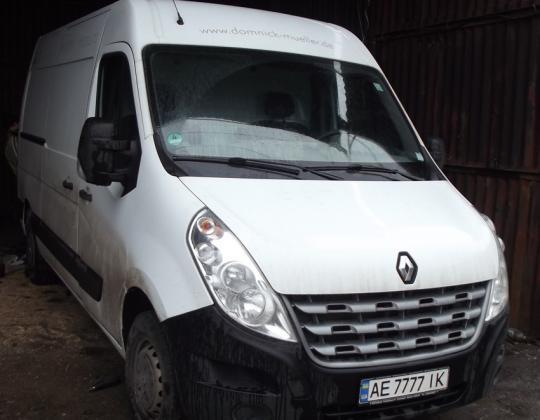 Пневмопідвіска на Renault Master 3 2013р. pnevmopidviska.com.ua