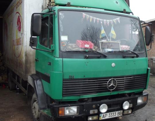 Пневмопідвіска на Mercedes Benz 814 pnevmopidviska.com.ua