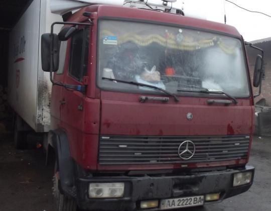 Пневмопідвіска на Mercedes-Benz 814 pnevmopidviska.com.ua