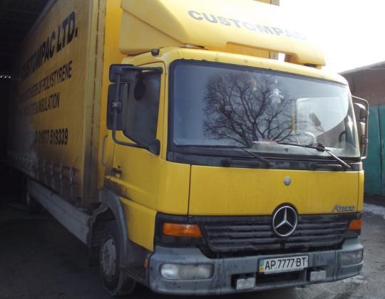 Пневмопідвіска на Mercedes Atego pnevmopidviska.com.ua