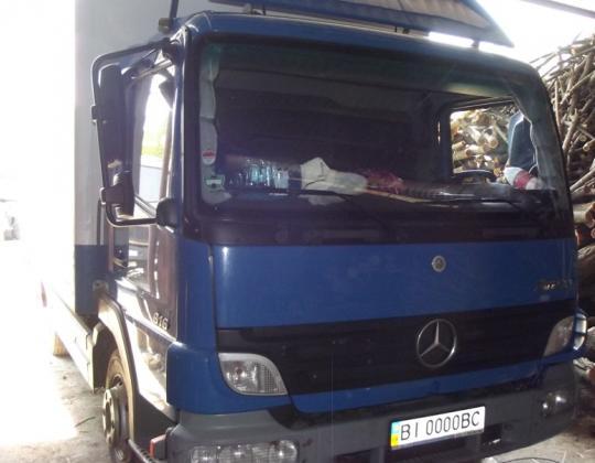 Пневмопідвіска на Mercedes Atego 816 pnevmopidviska.com.ua