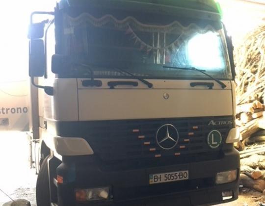 Пневмопідвіска на Mercedes Actros pnevmopidviska.com.ua