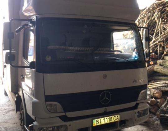 Пневмопідвіска на Mercedes Atego 818 pnevmopidviska.com.ua