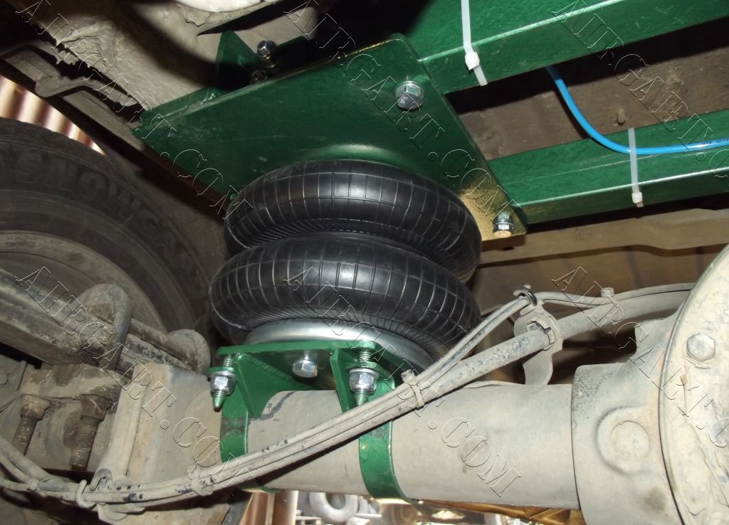 Пневмопідвіска на Volkswagen Crafter 2007р pnevmopidviska.com.ua.