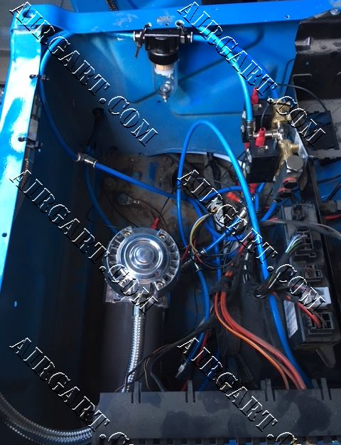 Пневмопідвіска на Mercedes Sprinter 316 pnevmopidviska.com.ua