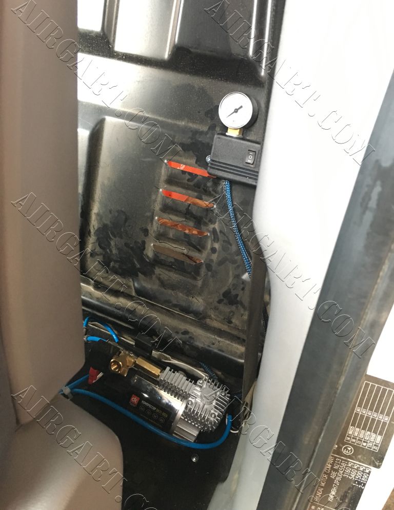 Пневмопідвіска на Hyundai Н1 pnevmopidviska.com.ua