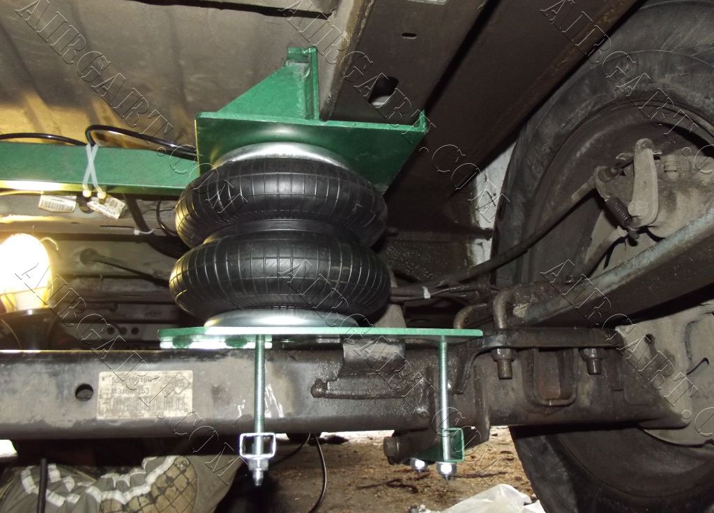 Пневмопідвіска на Renault Master 3 2013р. pnevmopidviska.com.ua