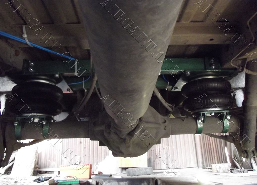 Пневмопідвіска на Volkswagen Crafter 2007р pnevmopidviska.com.ua.