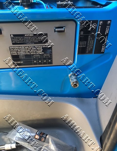 Пневмопідвіска на Mercedes Sprinter 316 pnevmopidviska.com.ua