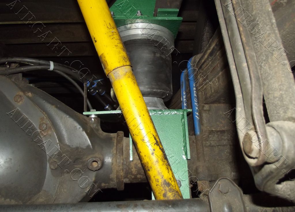 Пневмопідвіска на Mercedes Benz 814 pnevmopidviska.com.ua